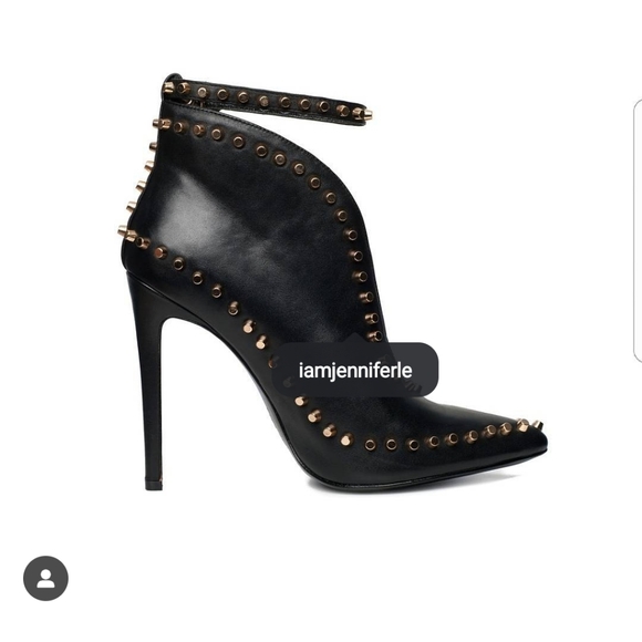 JENNIFER LE Shoes - IAMJENNIFERLE DEVYN STUDDED BOOTS 37
